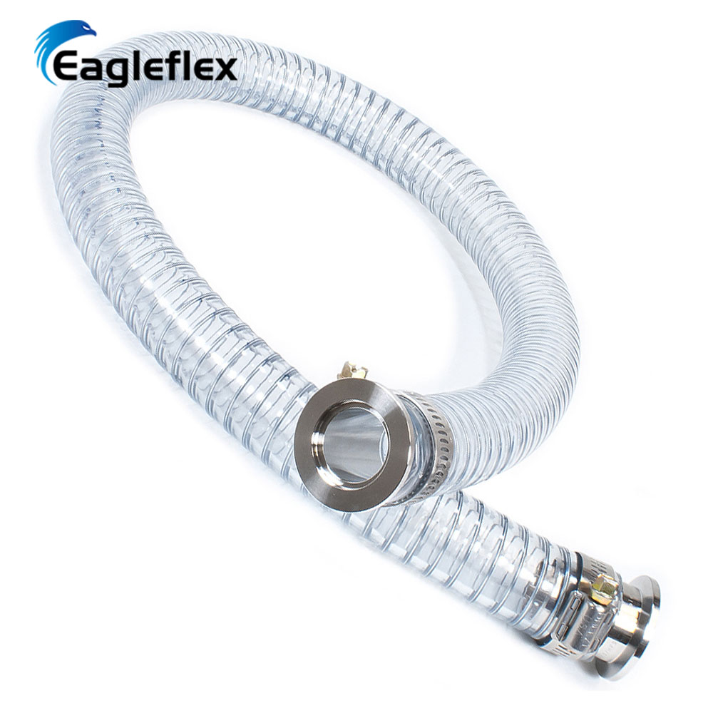 新一代高温耐用管材——PVC钢丝管透明耐高温软管问世！